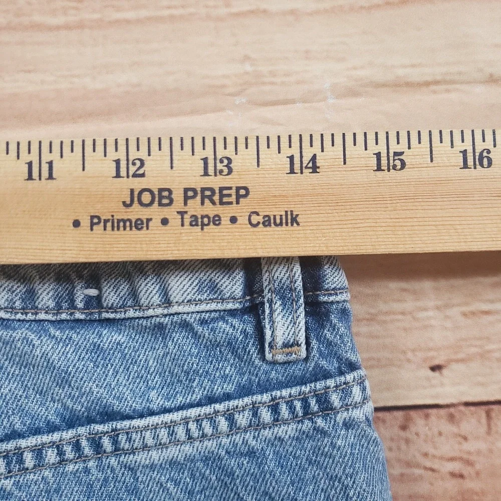 Garage Jeans Juniors 7 Blue Straight Regular Denim Outdoor Distressed‎ Ladies